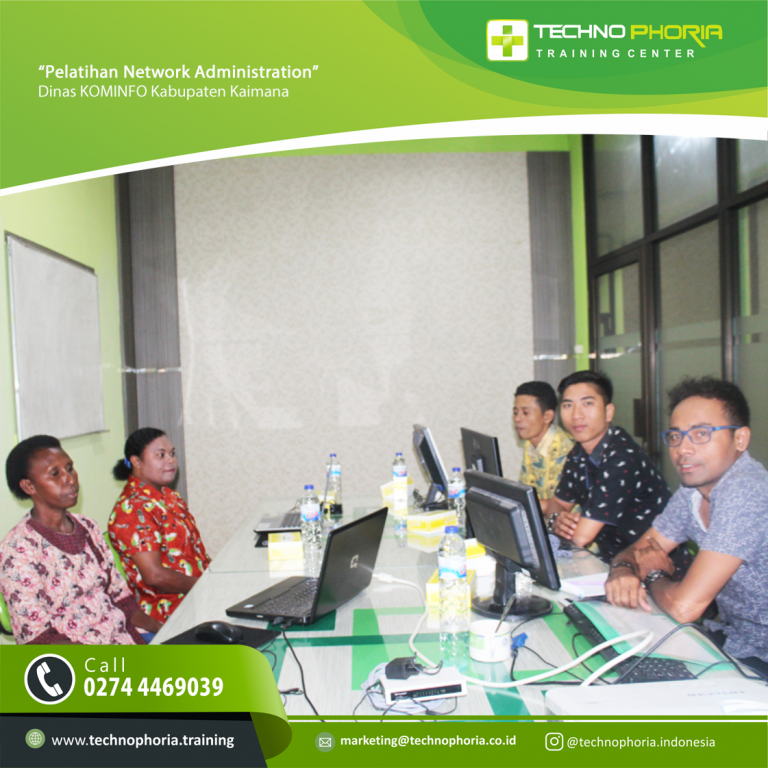 Pelatihan Network Administration Dinas Kominfo Kabupaten kaimana