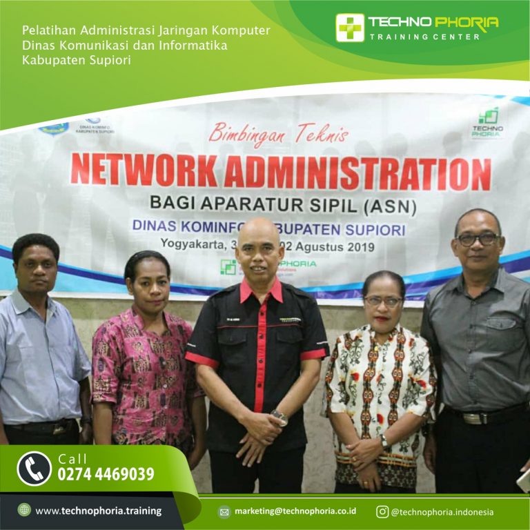 Pelatihan Jaringan Komputer Dasar Technophoria Yogyakarta