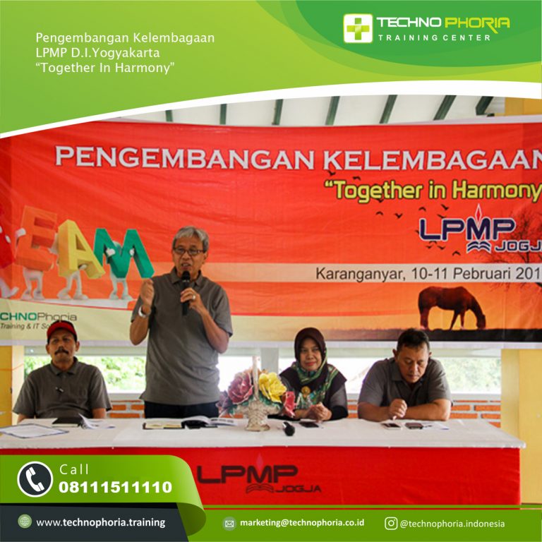 Outbond dan pengembangan kelembagaan LPMP Jogja bersama technophoria