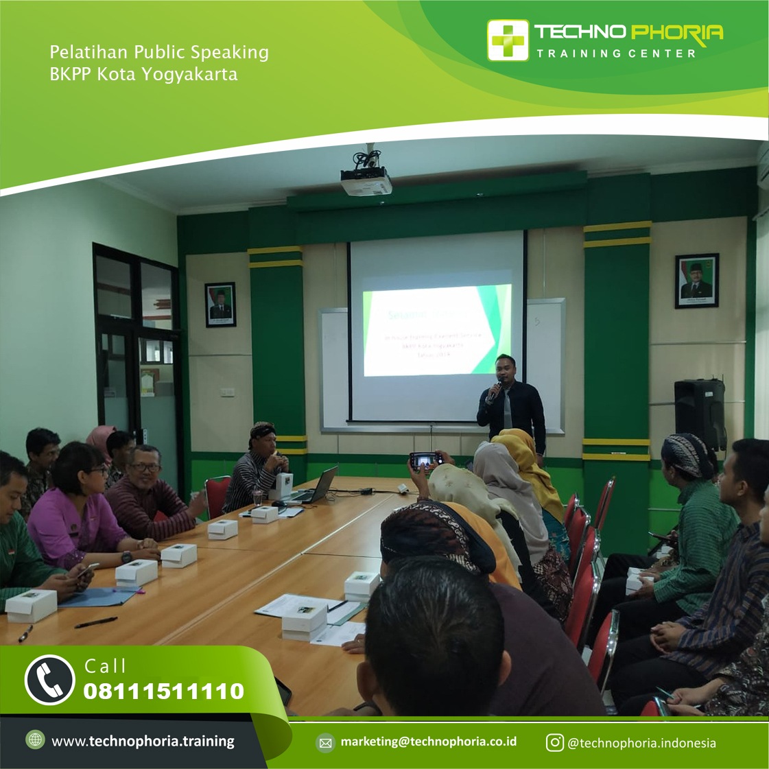 Pelatihan Public Speaking Technophoria Training Center Yogyakarta
