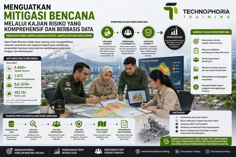 Menguatkan Mitigasi Bencana melalui Kajian Risiko yang Komprehensif dan Berbasis Data