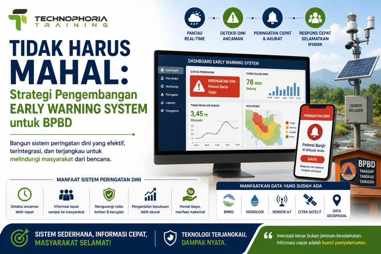 Tidak Harus Mahal: Strategi Pengembangan Early Warning System untuk BPBD