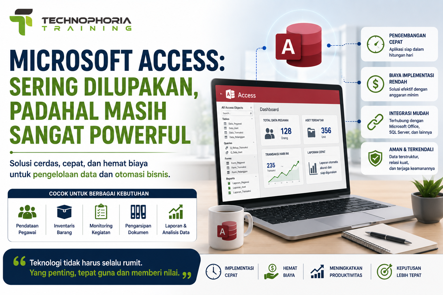 Microsoft Access: Sering Dilupakan, Padahal Masih Sangat Powerful