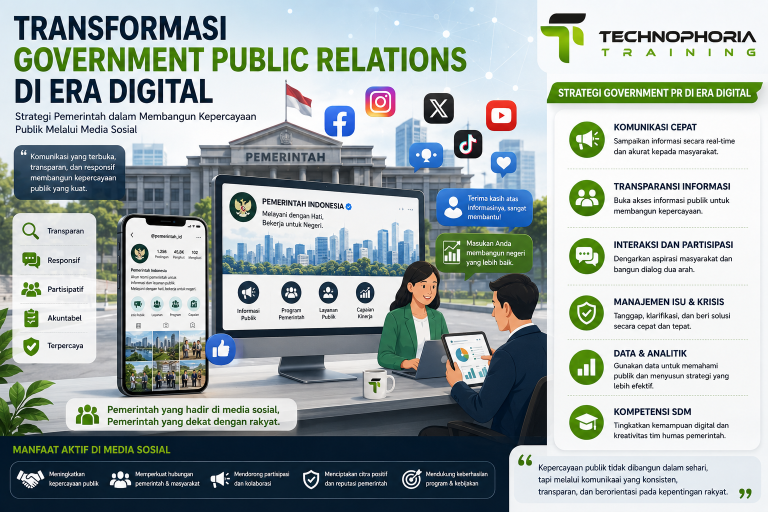 Transformasi Government Public Relations di Era Digital: Strategi Pemerintah dalam Membangun Kepercayaan Publik Melalui Media Sosial