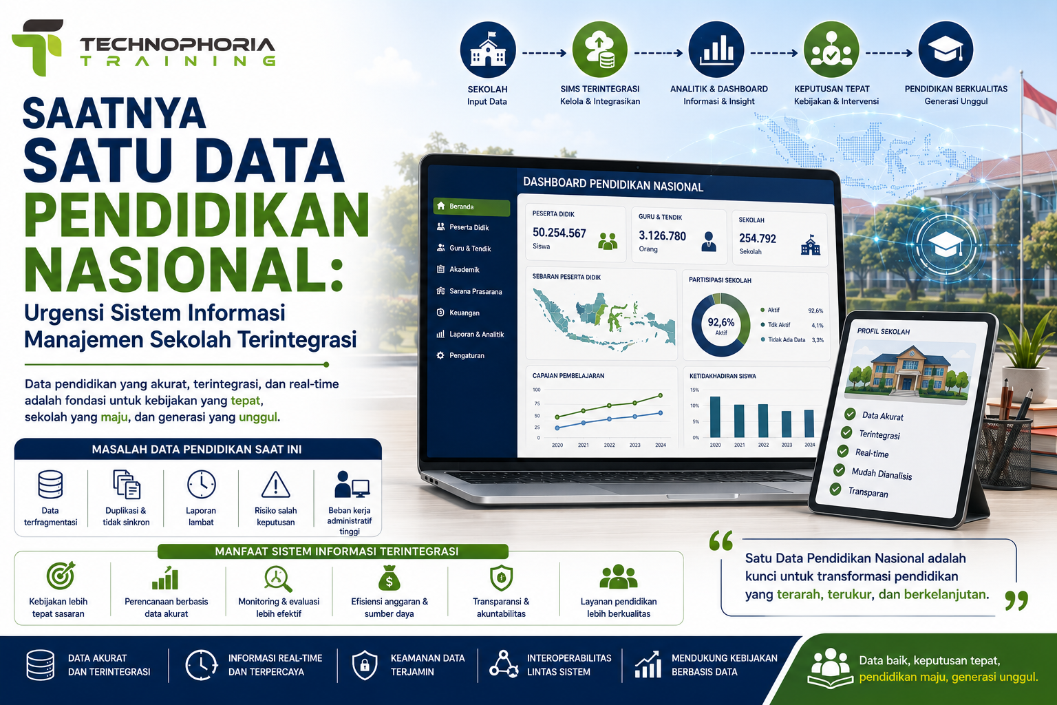 Saatnya Satu Data Pendidikan Nasional: Urgensi Sistem Informasi Manajemen Sekolah Terintegrasi