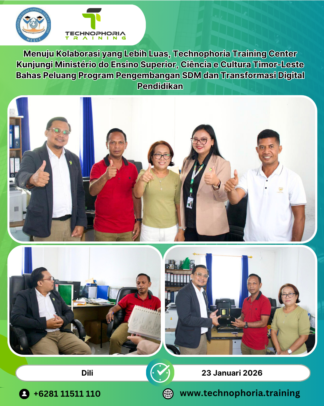 technophoria-Training-center-Ministério do-Ensino Superior-Ciência e Cultura Timor-Leste
