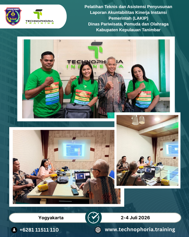 Pelatihan Teknis dan Asistensi Penyusunan Laporan Akuntabilitas Kinerja Instansi Pemerintah (LAKIP) bagi Dinas Pariwisata Kabupaten Kepulauan Tanimbar