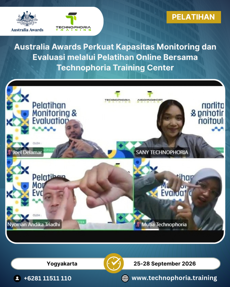 Pelatihan Online Monitoring dan Evaluasi (Monev)